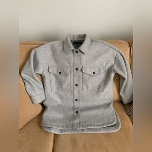 Banana Republic Wooly Shacket - Small